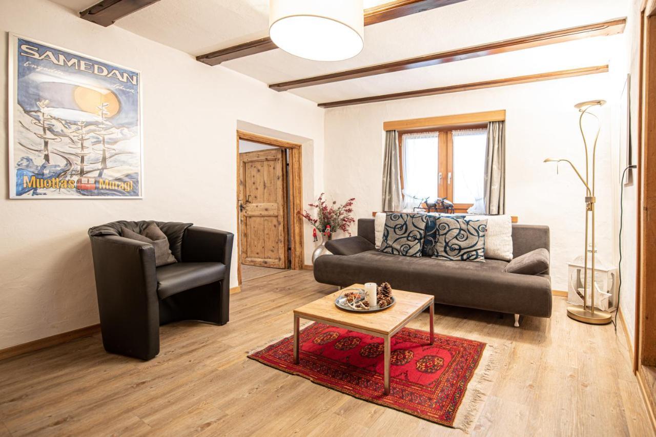 Apartament Chesa Talvo, Samedan Zewnętrze zdjęcie