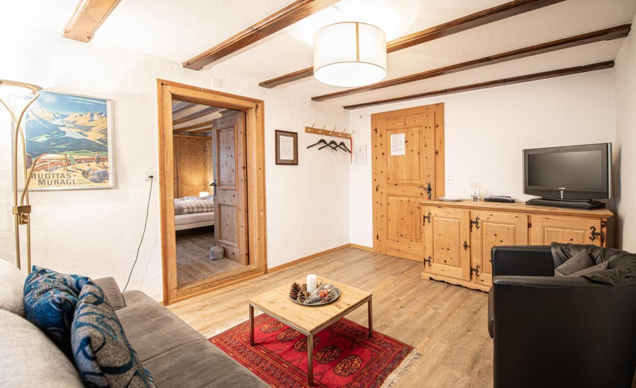 Apartament Chesa Talvo, Samedan Zewnętrze zdjęcie