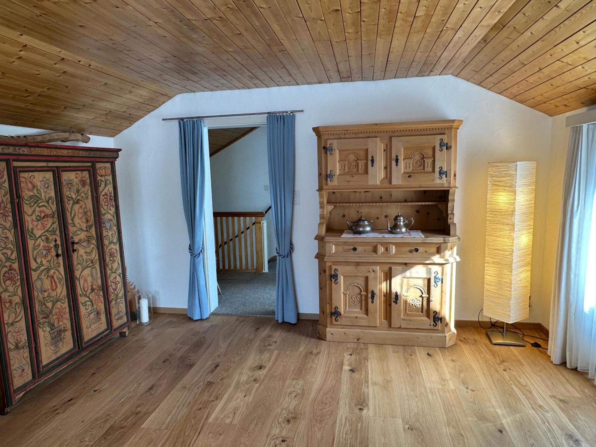 Apartament Chesa Talvo, Samedan Zewnętrze zdjęcie